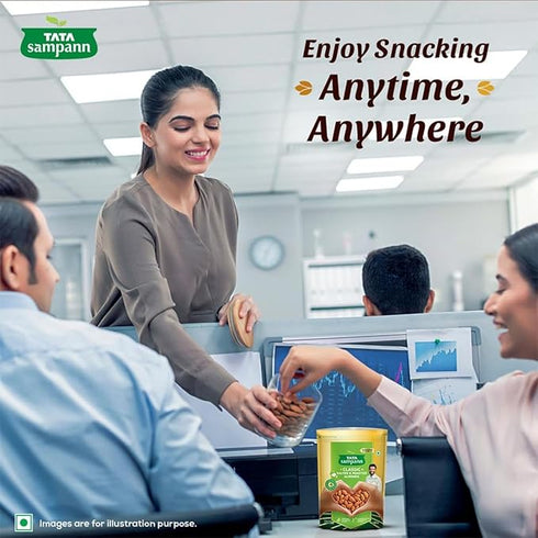 Tata Sampann Classic Salted & Roasted Almonds/Badam